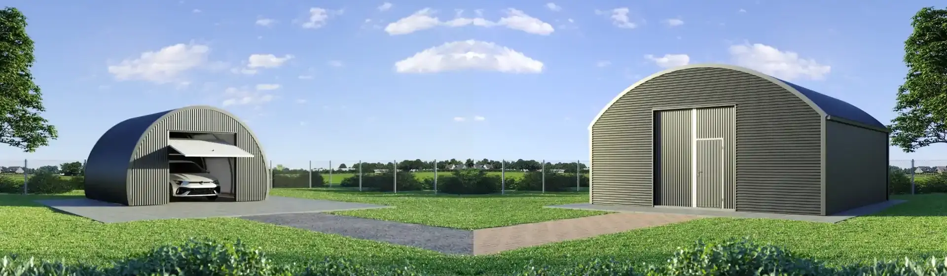 Prefabrikované oceľové haly